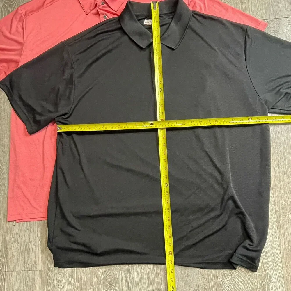 Lot Of 2 Grand Slam Mens 3XB Short Sleeve Golf Polo Shirts - Picture 3 of 4